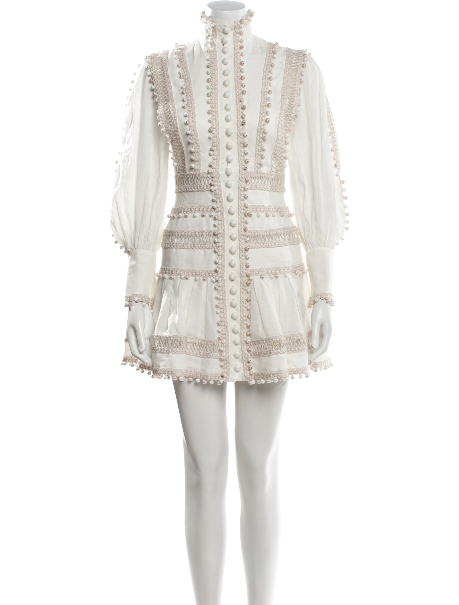 Zimmermann Linen Mini Dress