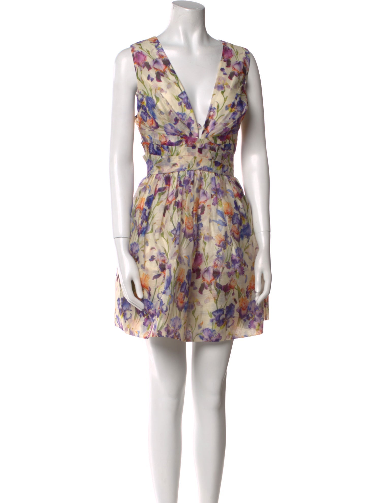 Zimmermann Linen Mini Dress