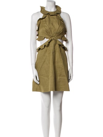 Zimmermann Linen Midi Length Dress