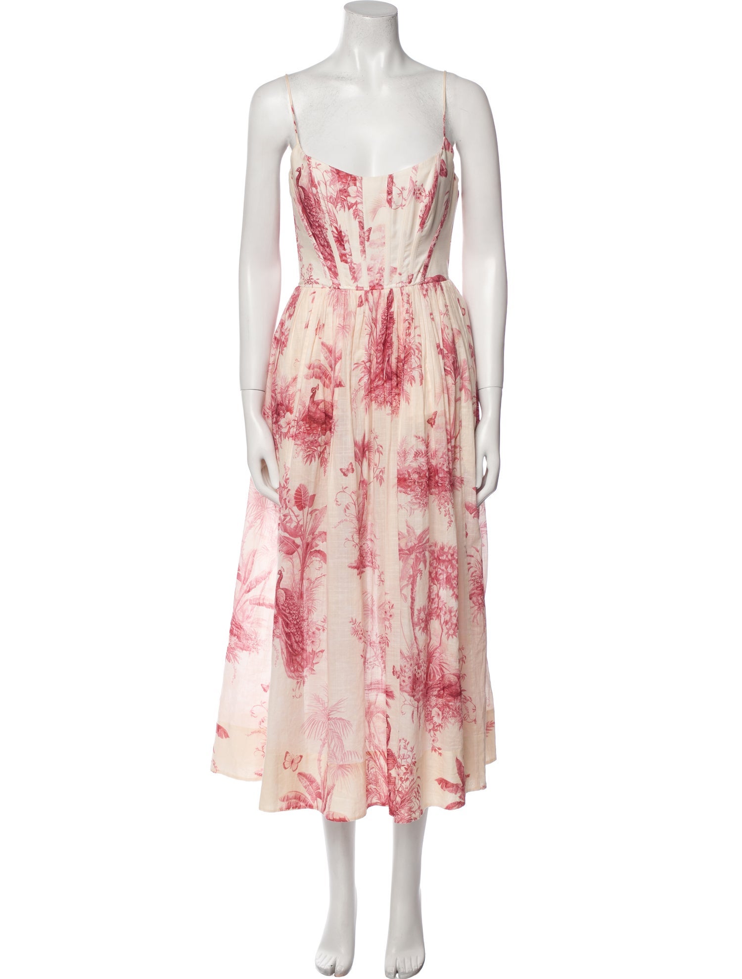 Zimmermann Floral Print Long Dress