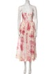 Zimmermann Floral Print Long Dress