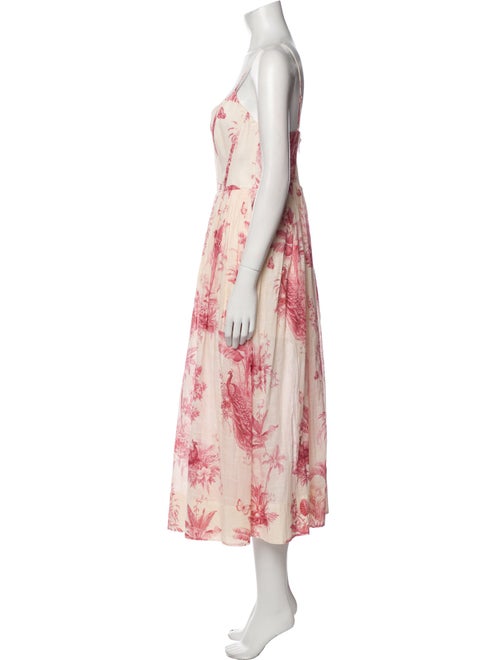 Zimmermann Floral Print Long Dress