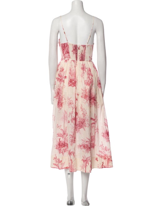 Zimmermann Floral Print Long Dress