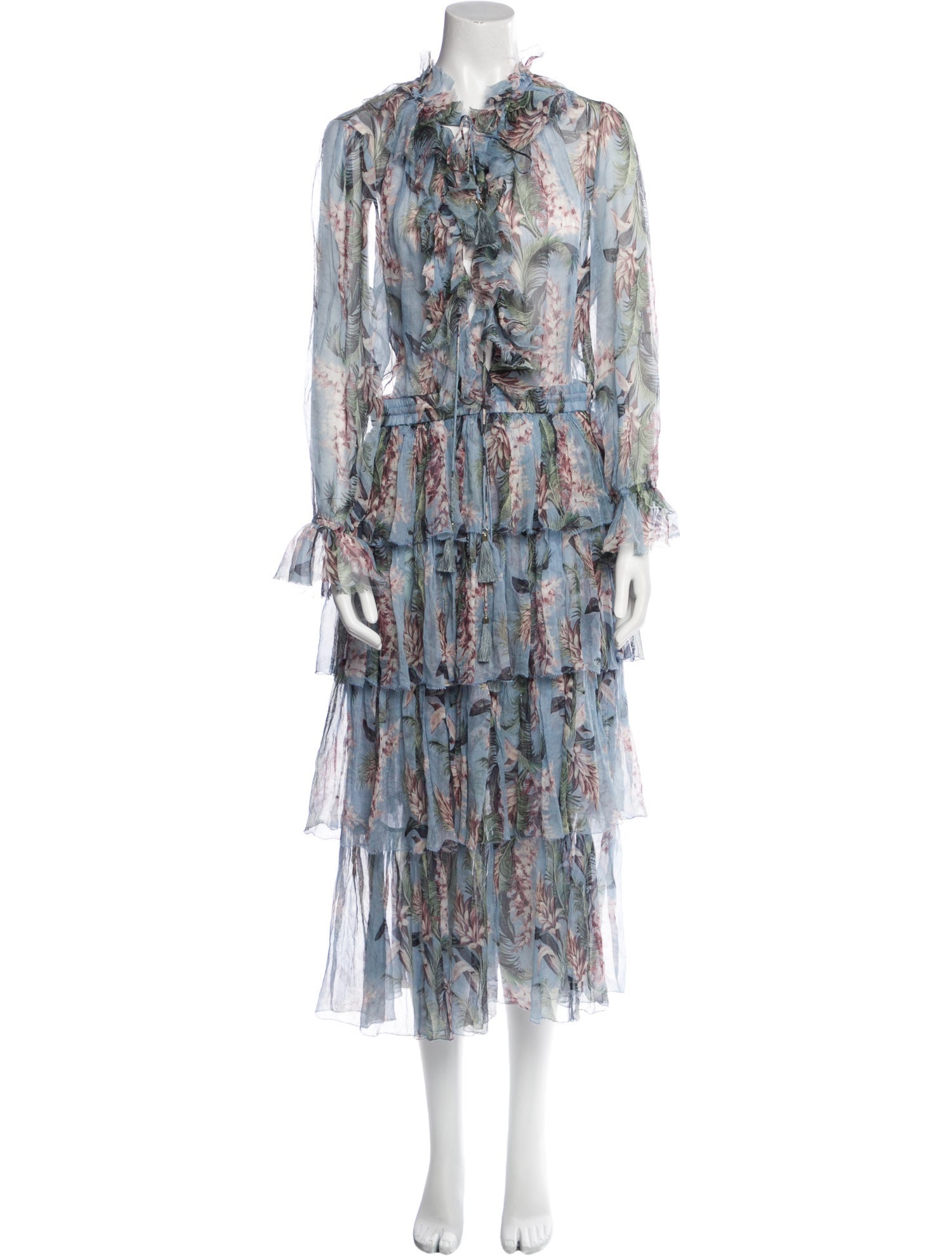 Zimmermann Silk Midi Length Dress