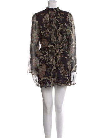 Zimmermann Silk Printed Romper