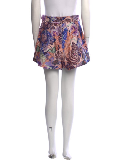 Zimmermann Silk Mini Shorts