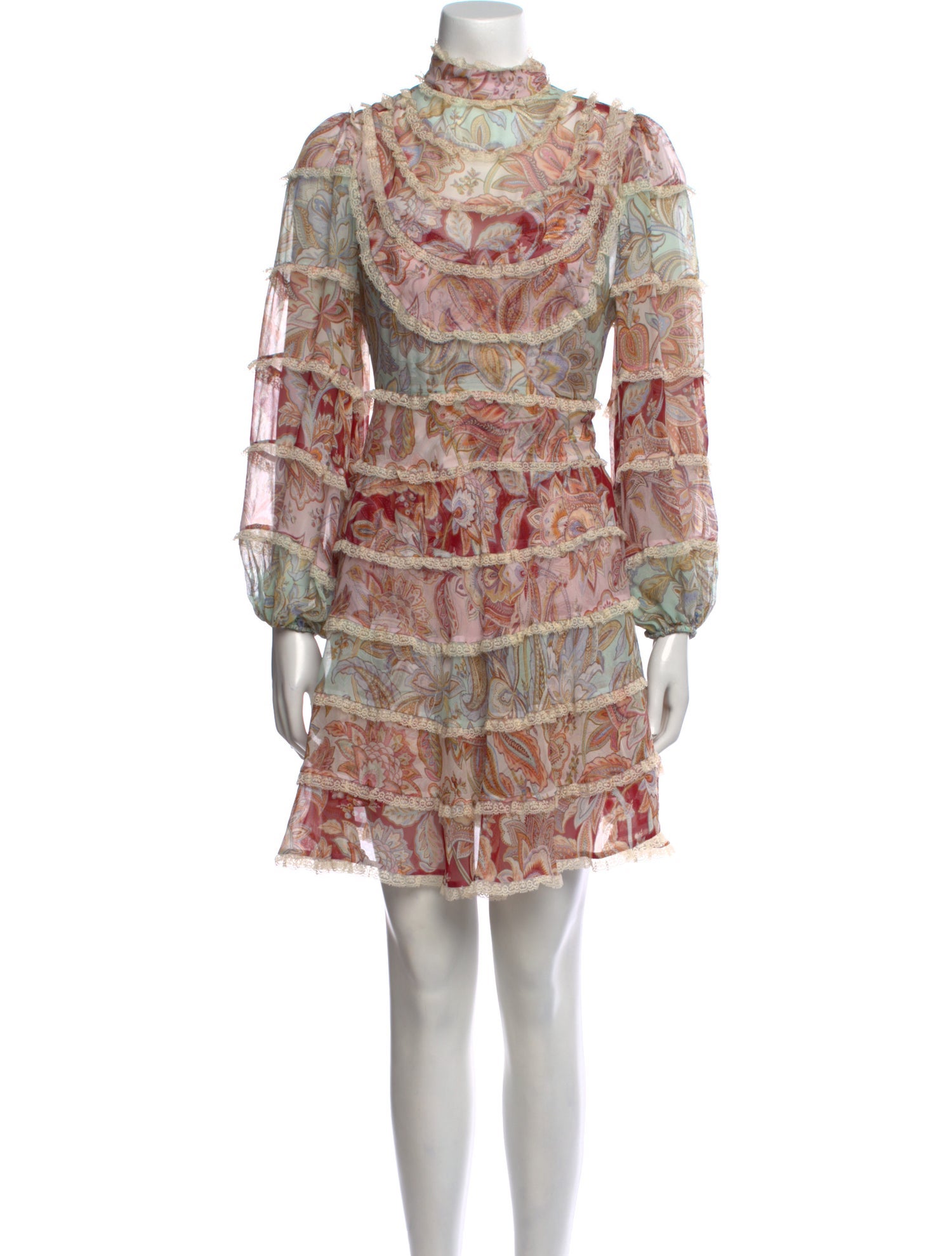 Zimmermann Silk Mini Dress