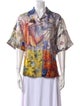 Zimmermann Silk Printed Button-Up Top