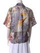 Zimmermann Silk Printed Button-Up Top