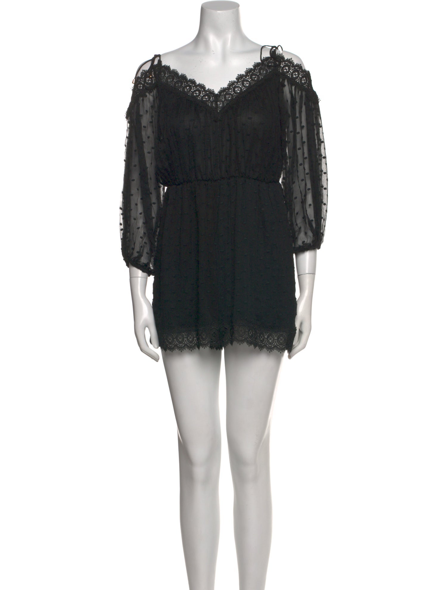 Zimmermann Silk V-Neck Romper