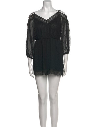 Zimmermann Silk V-Neck Romper