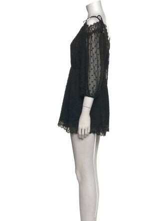 Zimmermann Silk V-Neck Romper