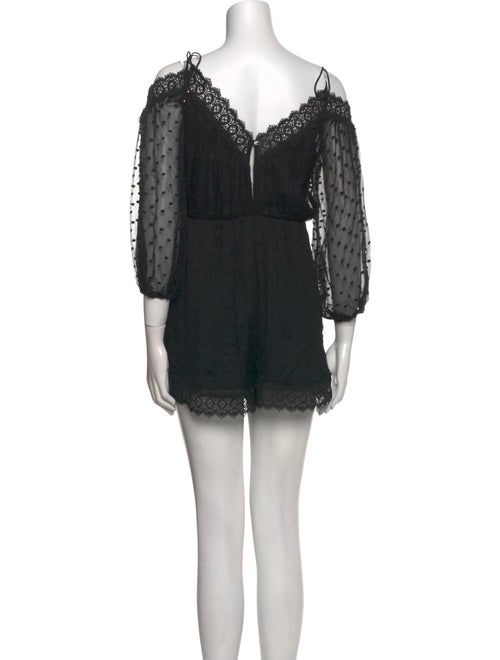 Zimmermann Silk V-Neck Romper