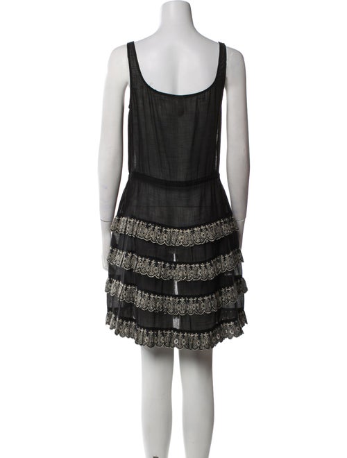 Zimmermann Scoop Neck Mini Dress