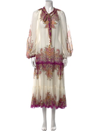 Zimmermann Printed Long Dress