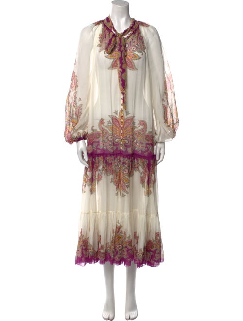 Zimmermann Printed Long Dress