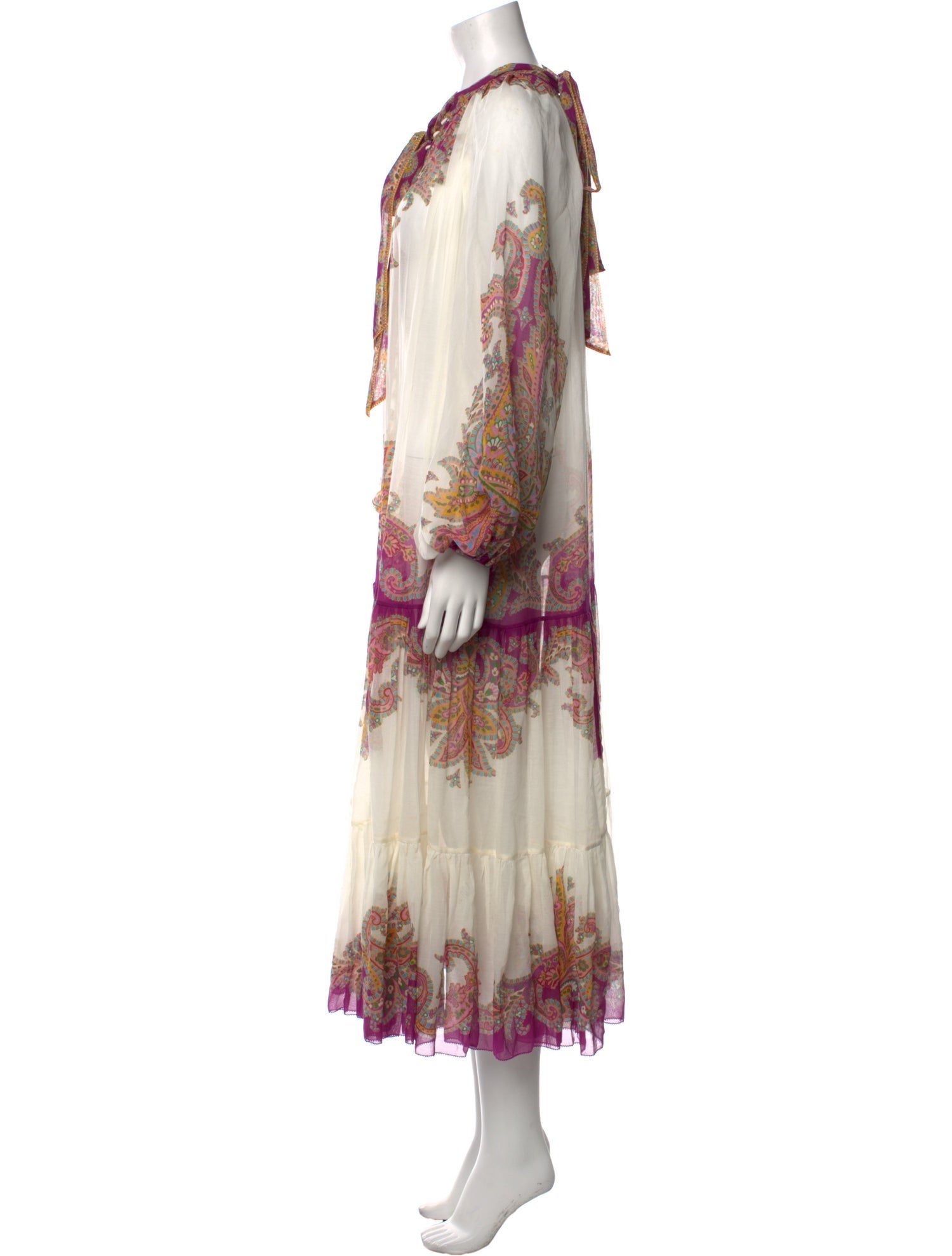 Zimmermann Printed Long Dress