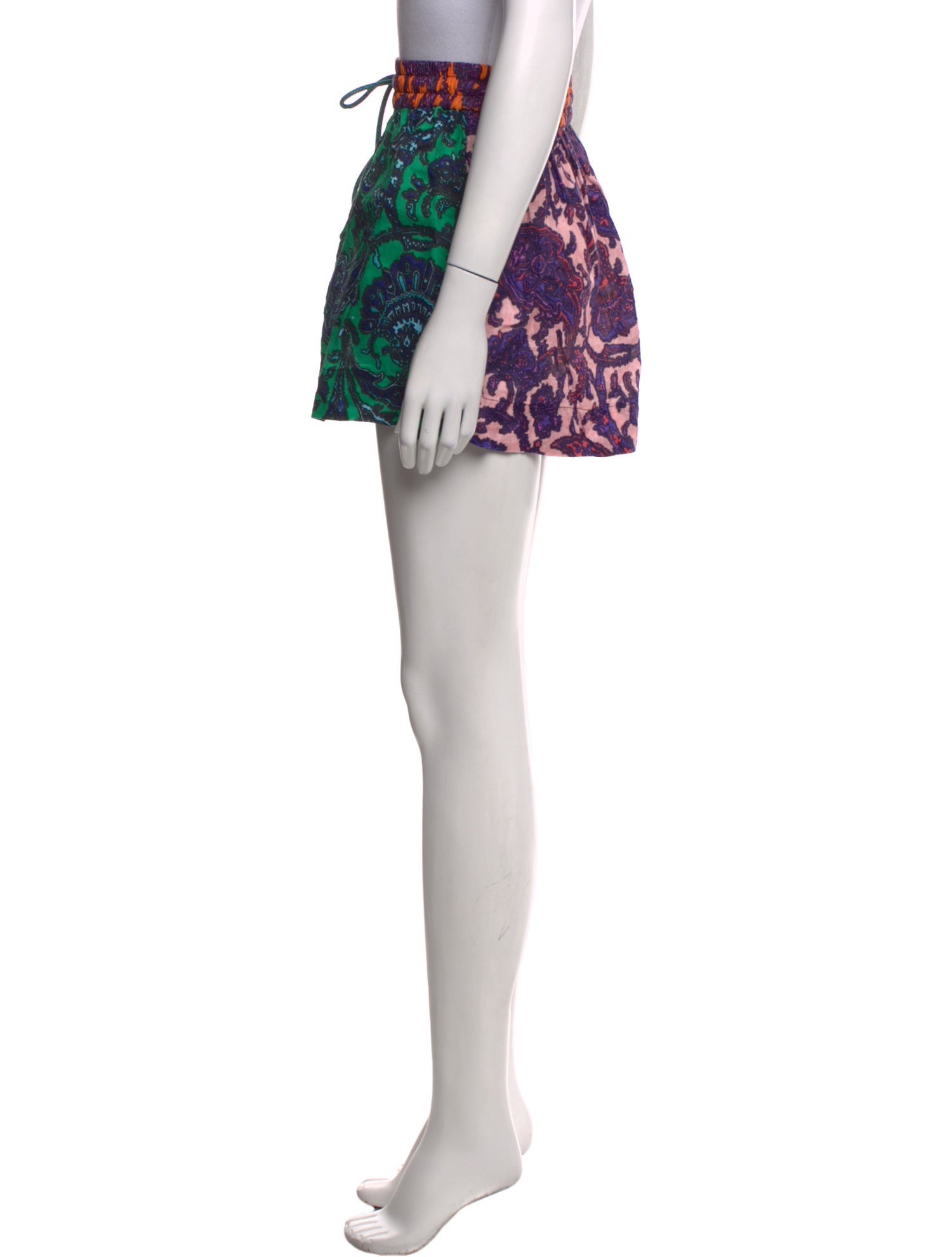 Zimmermann Linen Mini Shorts