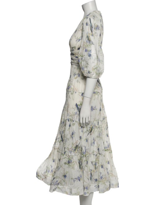 Zimmermann Floral Print Long Dress