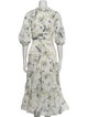 Zimmermann Floral Print Long Dress