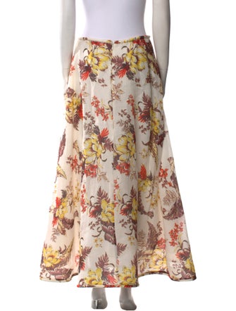 Zimmermann Linen Midi Length Skirt