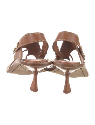 Zimmermann Leather Slingback Sandals