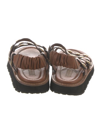 Zimmermann Leather Studded Accents Gladiator Sandals