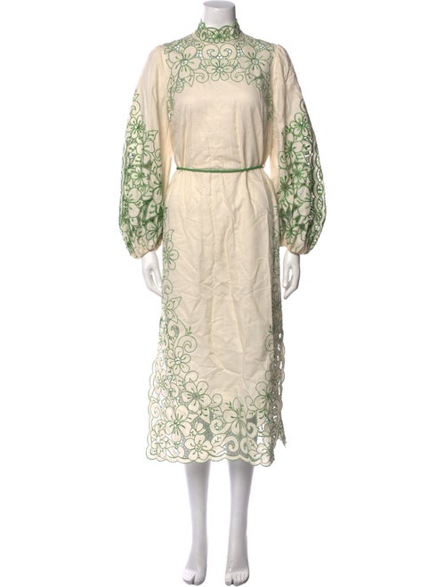 Zimmermann Linen Midi Length Dress