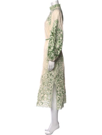 Zimmermann Linen Midi Length Dress