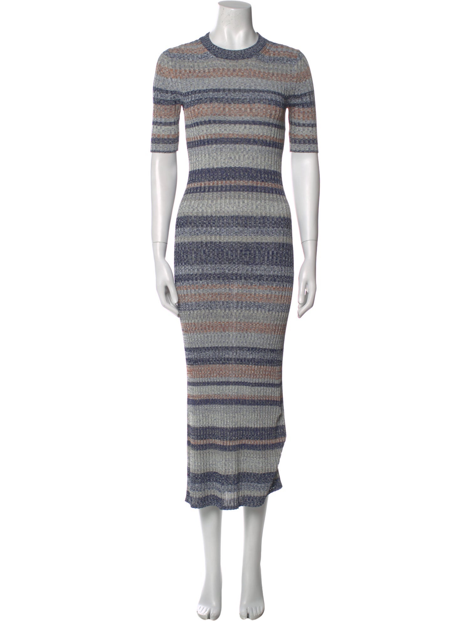 Zimmermann Striped Midi Length Dress