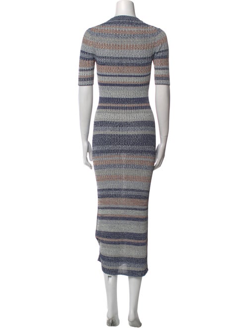 Zimmermann Striped Midi Length Dress