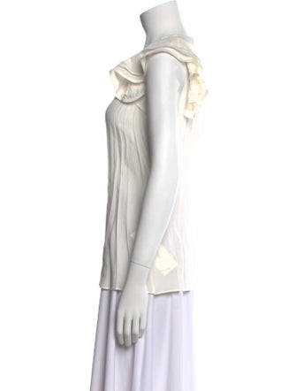 Zimmermann Silk Bateau Neckline Blouse