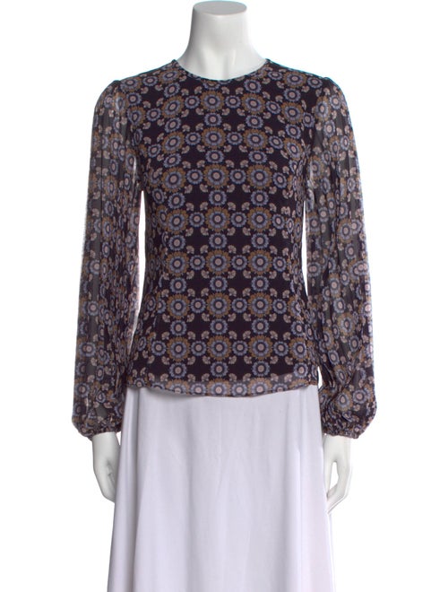 Zimmermann Silk Floral Print Blouse