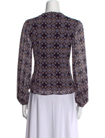 Zimmermann Silk Floral Print Blouse