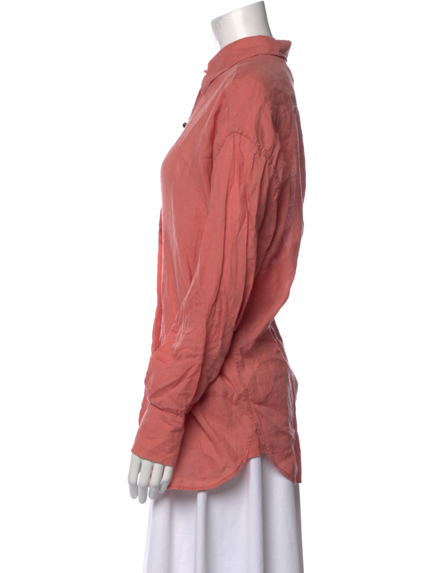 Zimmermann Long Sleeve Button-Up Top