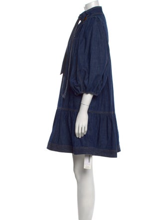 Zimmermann Turtleneck Mini Dress