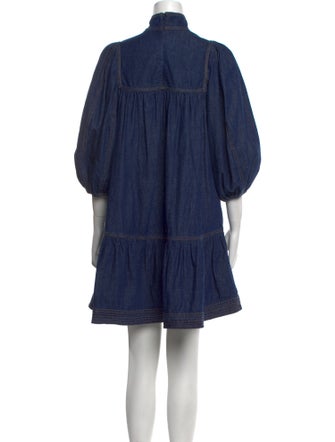 Zimmermann Turtleneck Mini Dress