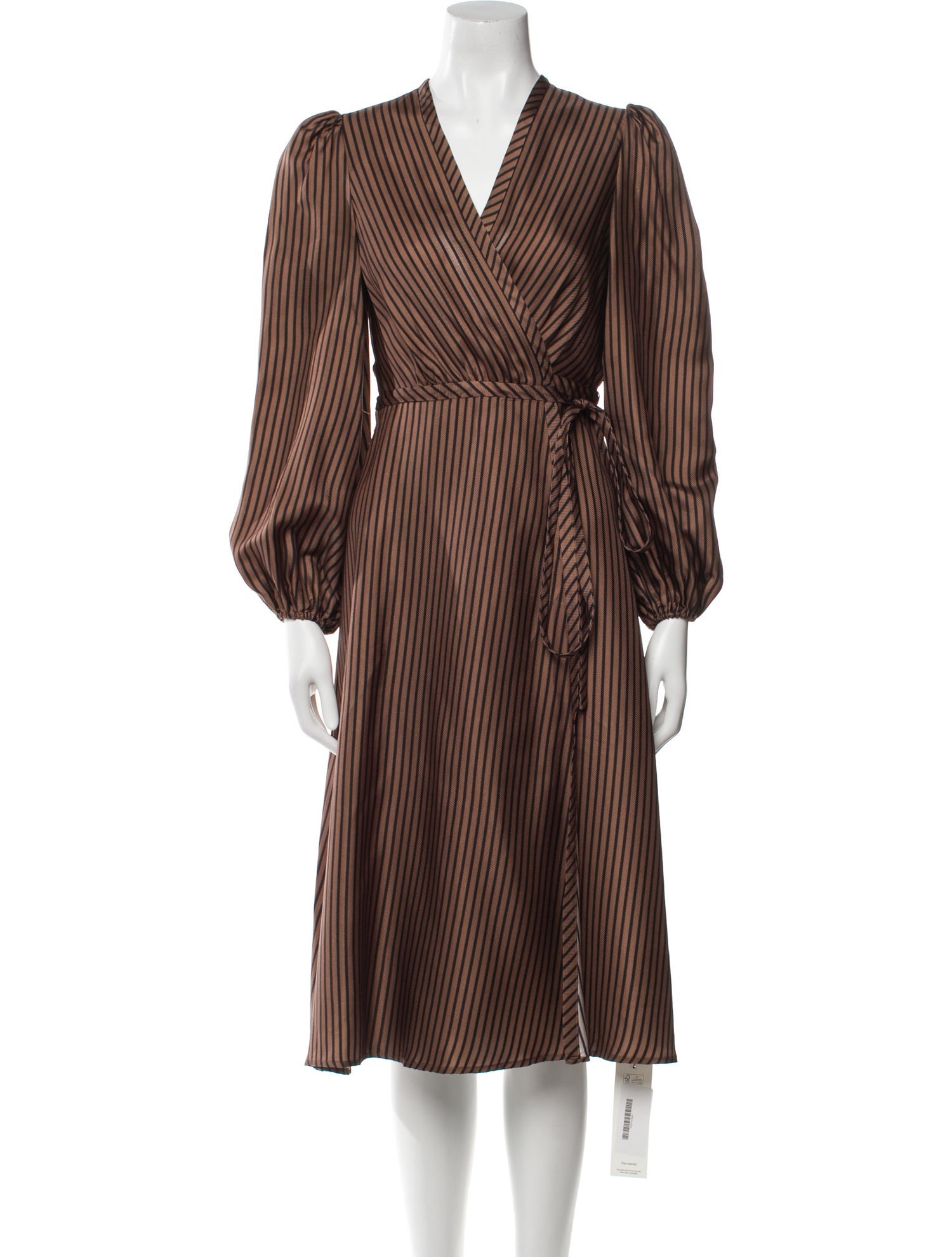 Zimmermann V-Neck Midi Length Dress