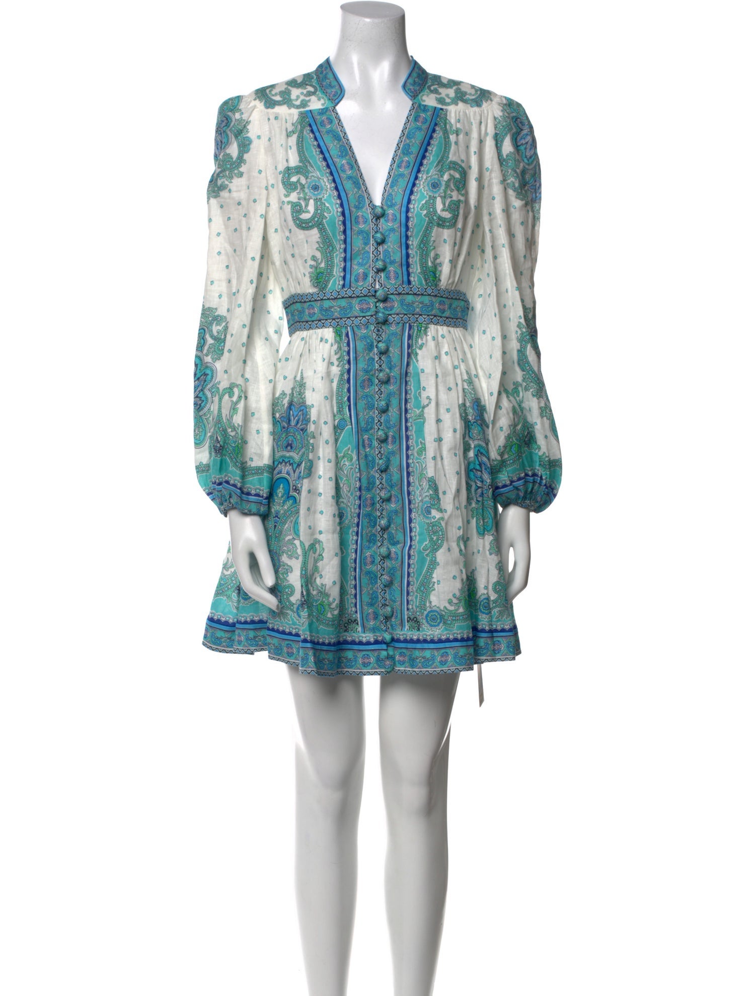 Zimmermann Linen Mini Dress