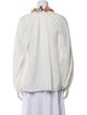 Zimmermann Angora Mock Neck Blouse