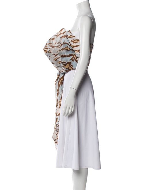 Zimmermann Silk Printed Crop Top