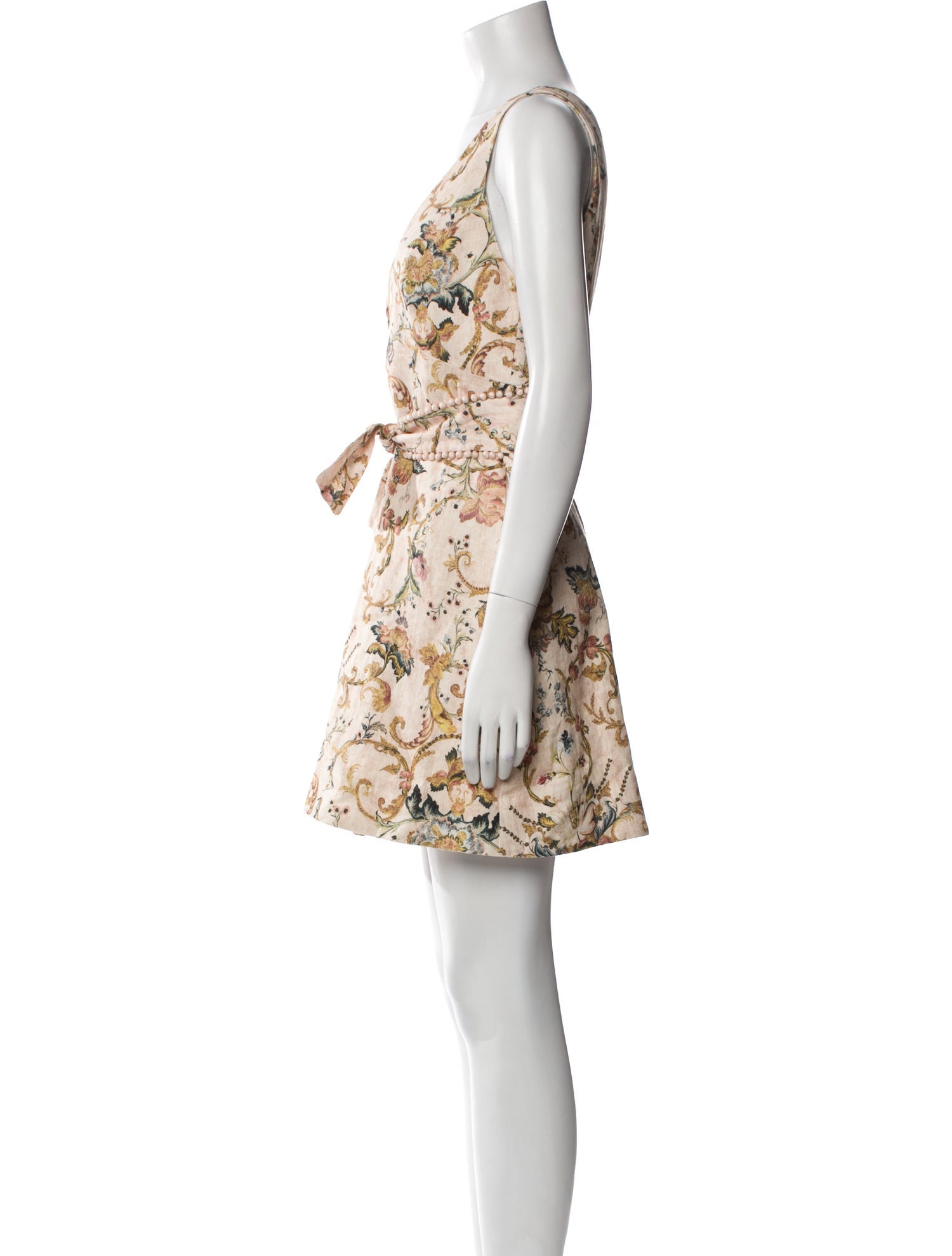 Zimmermann Linen Mini Dress