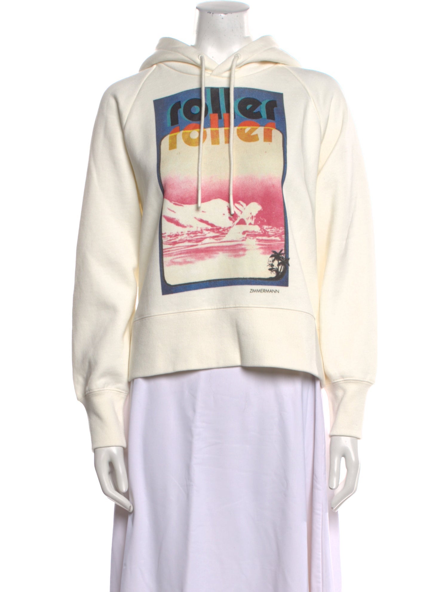 Zimmermann Graphic Print Crew Neck Sweatshirt w/ Tags