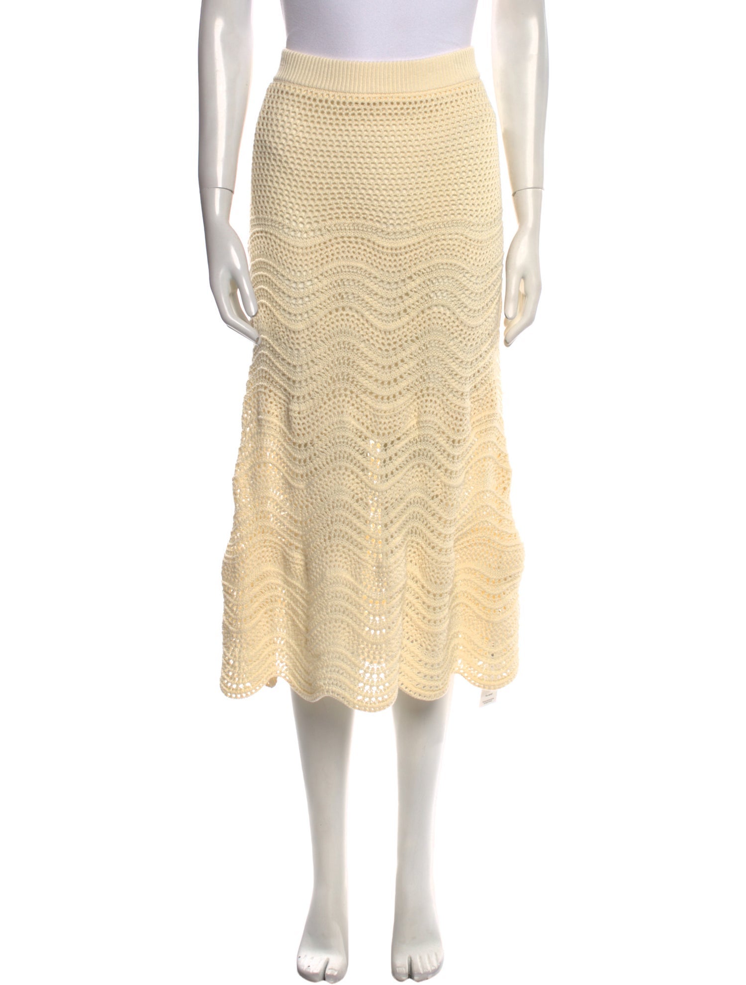 Zimmermann Printed Midi Length Skirt