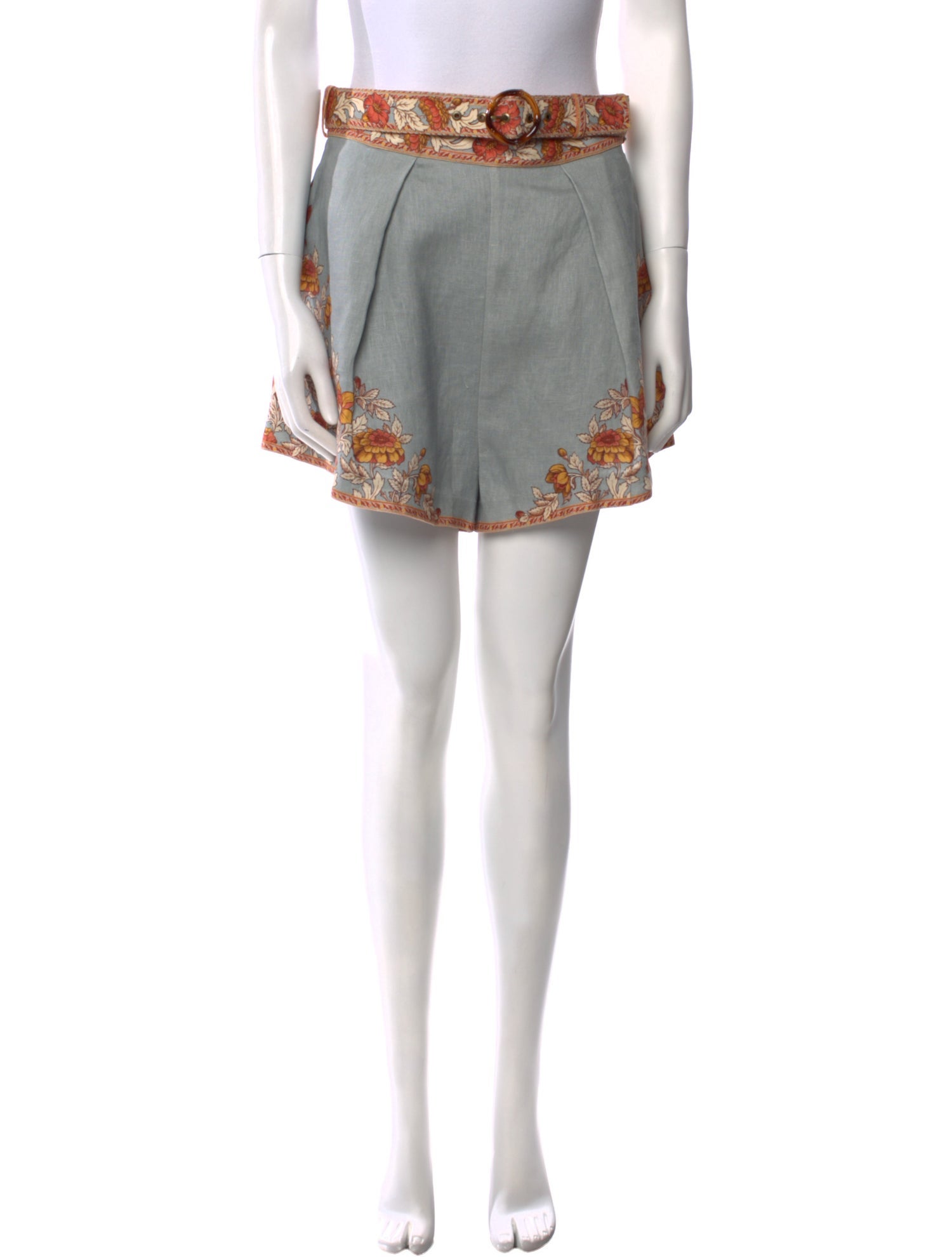 Zimmermann Linen Mini Shorts w/ Tags