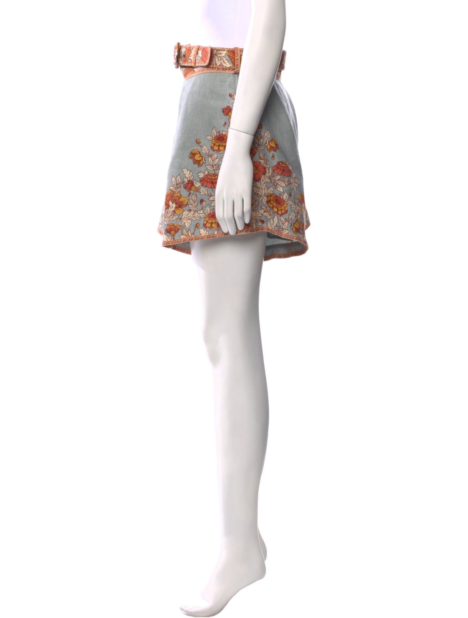 Zimmermann Linen Mini Shorts w/ Tags