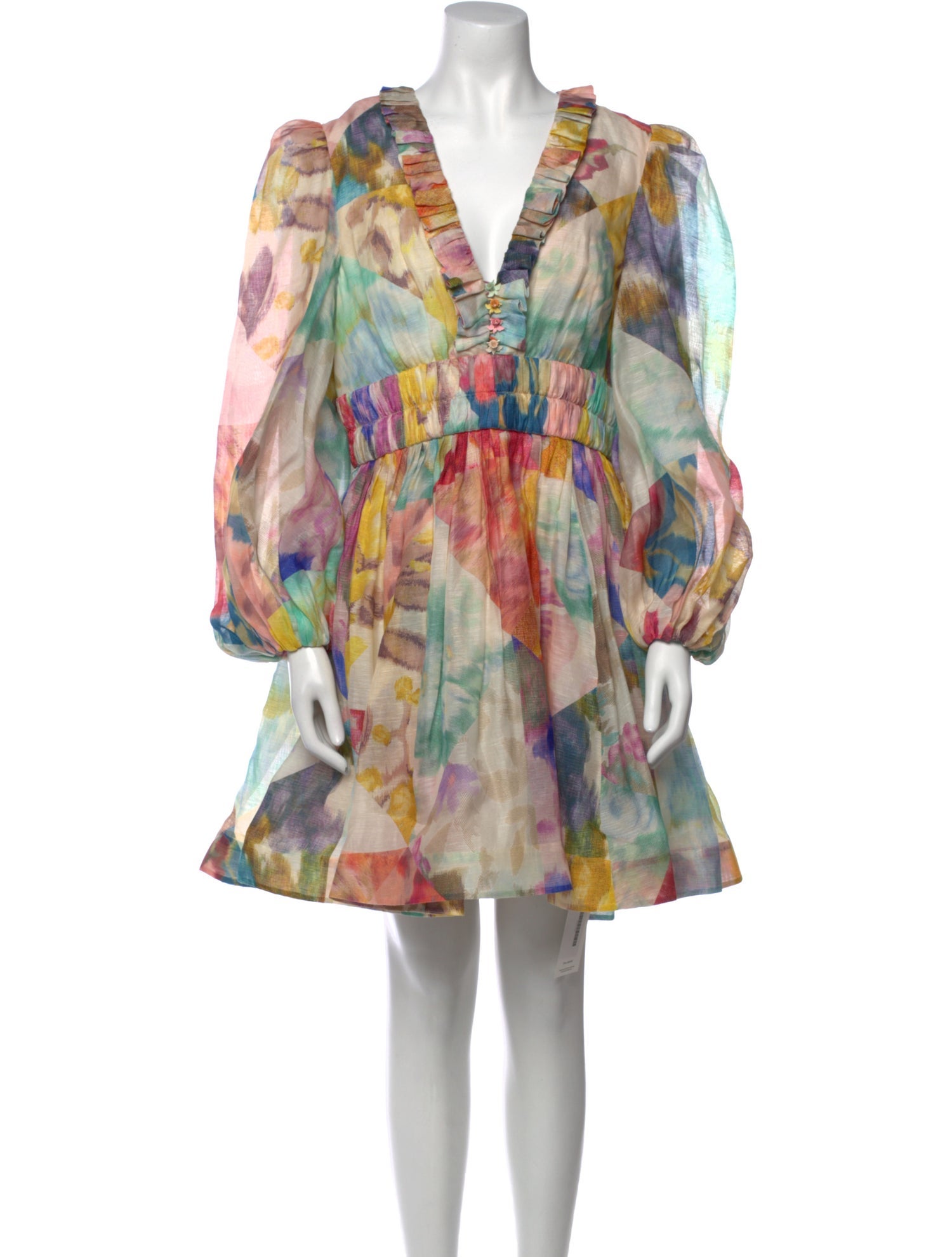 Zimmermann Linen Mini Dress