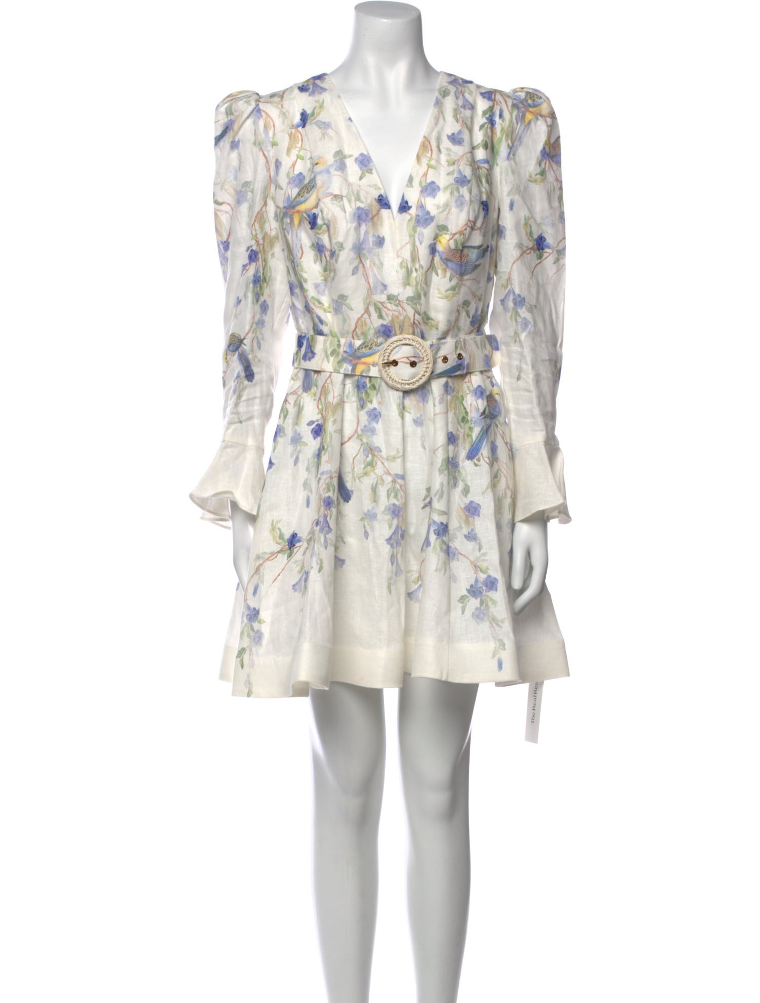 Zimmermann Linen Mini Dress