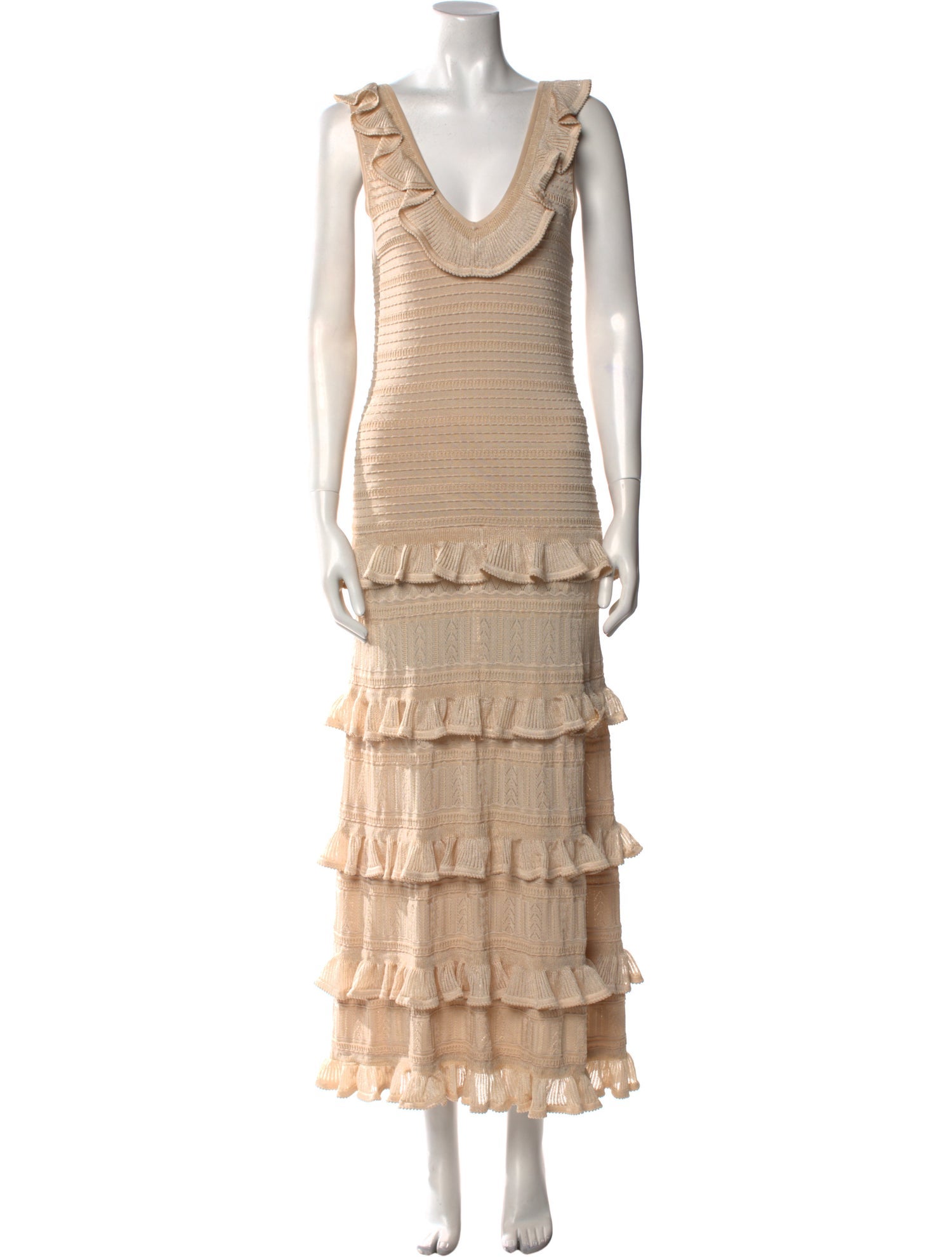 Zimmermann Cowl Neck Long Dress