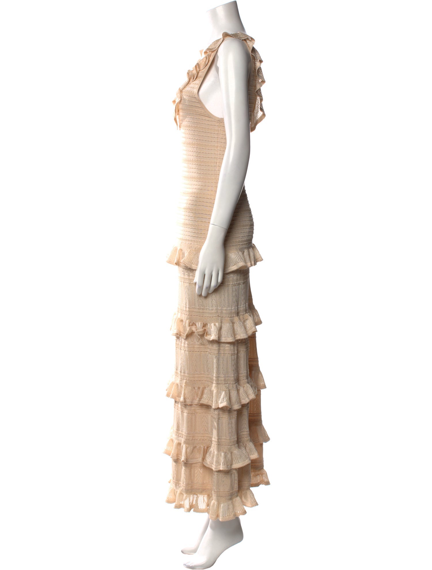 Zimmermann Cowl Neck Long Dress
